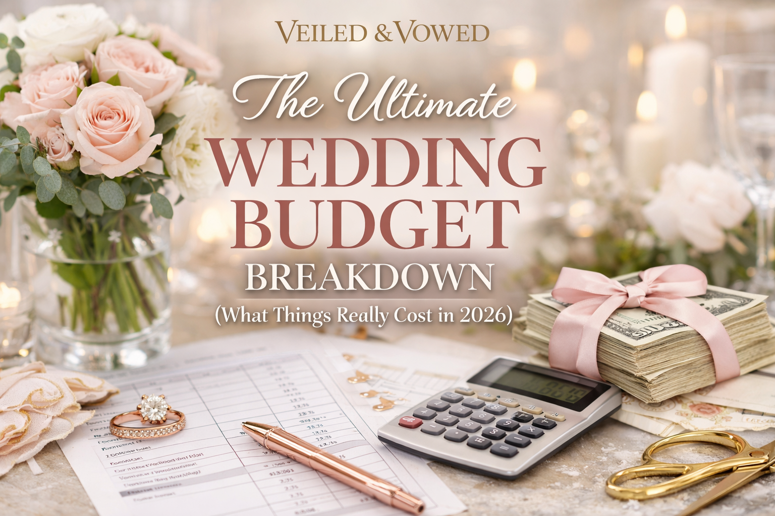 The Ultimate Wedding Budget Breakdown (What Things Really Cost in 2026)